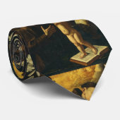 Cravate Saint Antoine de Padoue avec Bébé Jésus (Roulé)