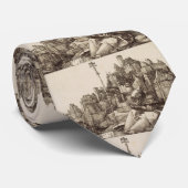 Cravate Saint Antoine lisant par Albrecht Dürer (Roulé)