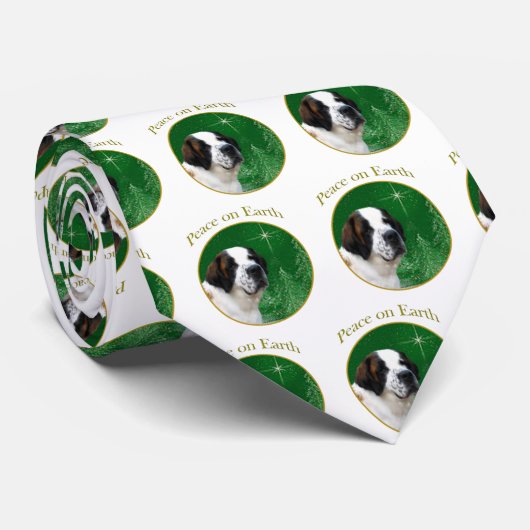 Cravate Saint Bernard Peace (Roulé)