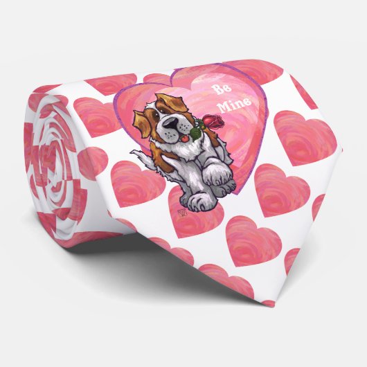 Cravate Saint-Bernard Valentin (Roulé)