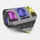 CRAVATE SAINT GEMMA "JE SUIS VOTRE JÉSUS" (Roulé)