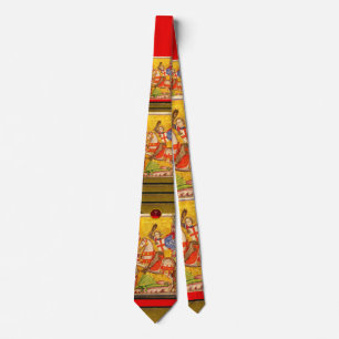 Cravate SAINT GEORGE ET DRAGON, Ruby