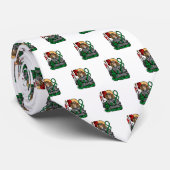 Cravate Saint George et le Motif du Dragon (Nuremberg) (Roulé)