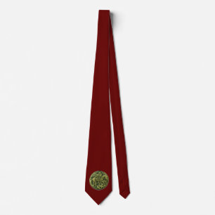 Cravate SAINT GEORGE, vert rouge