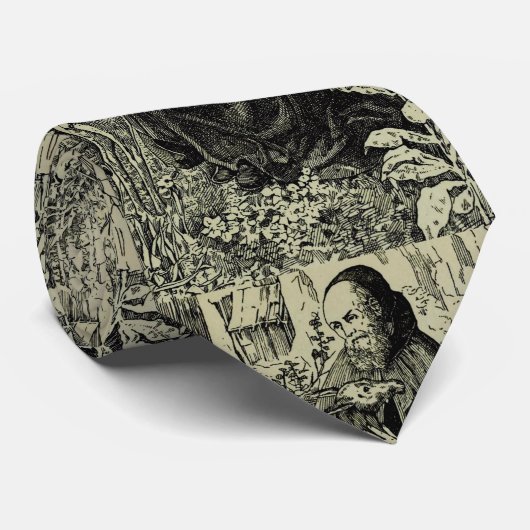 Cravate Saint Giles l'ermite (Roulé)