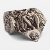 Cravate Saint Jean le Baptiste tenant l'agneau (Roulé)