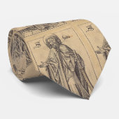 Cravate saint Jude Thaddée l'Apôtre et frère de Jésus (Roulé)