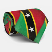 Cravate Saint-Kitts-et-Nevis (Roulé)