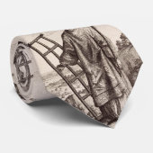 Cravate Saint Laurent archives du saint patron (Roulé)