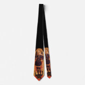 CRAVATE SAINT MICHAEL ARCHANGEL AVEC DRAGON (Devant)