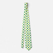 Cravate Saint Patrick's Day Clover Feuille Motif-54601 (Dos)