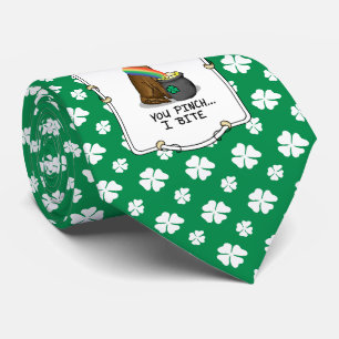 Cravate Saint Patrick's Day Irlandais Setter Dog (rouge 1)