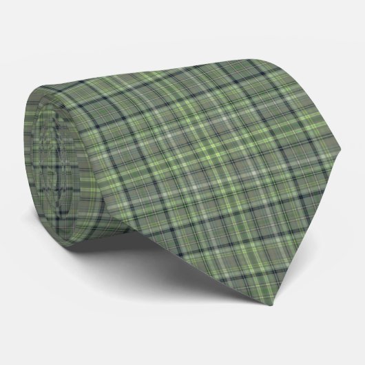 Cravate Saint Patrick's Plaid (Roulé)