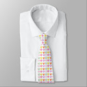Cravate Saint Valentin Candy Heart Pastel Conversation (Attaché)
