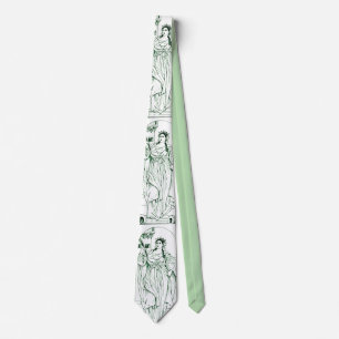 Cravate Sainte-Barbe Vierge et martyre