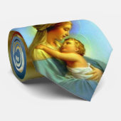 Cravate Sainte Vierge Marie et Enfant Jésus (Roulé)