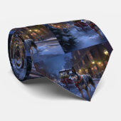 Cravate Saison de Noël des bovins australiens (Roulé)