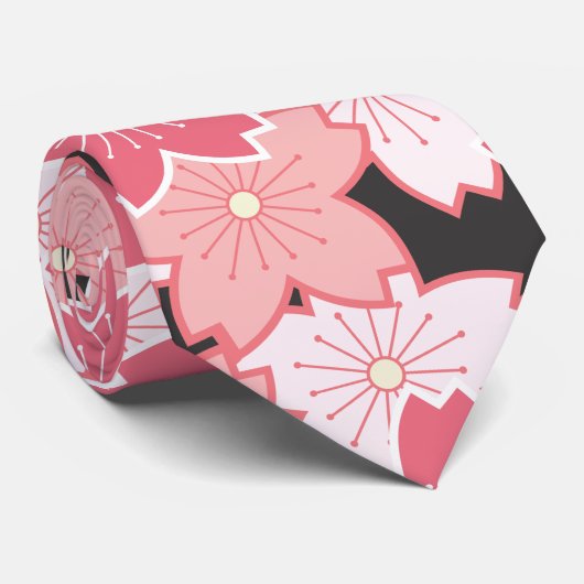 Cravate sakura (Roulé)