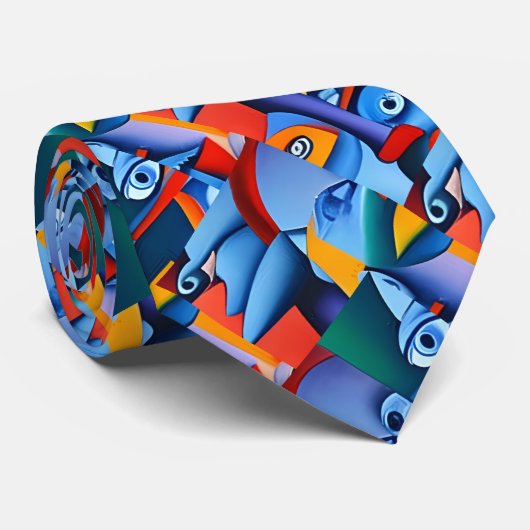 Cravate Salade sensorielle (Roulé)