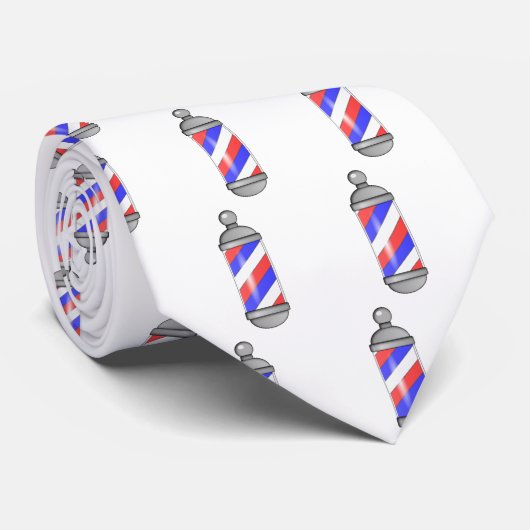 Cravate Salon de coiffure Polonais (Roulé)