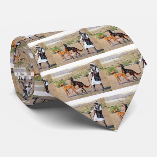 Cravate saluki (Roulé)