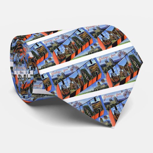 Cravate Salutations d'Utah (Roulé)