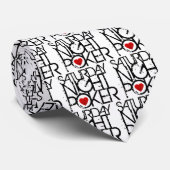 Cravate Samedi soir tisonnier (Roulé)