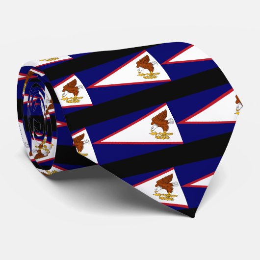 Cravate samoa américain (Roulé)
