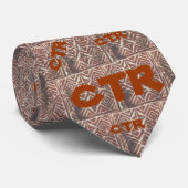 Cravate Samoane de tissu de Tapa de CTR (Roulé)