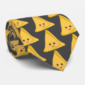 Cravate Samosa Desi Indian Food Pattern (Roulé)