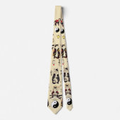 CRAVATE SAMURAI CHAUSSURES EN SKULL, SKELETON, TATOS BOUTT (Devant)