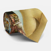 Cravate Sandro Botticelli "La Naissance de Vénus - collage (Roulé)