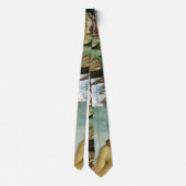 Cravate Sandro Botticelli "La Naissance de Vénus - collage (Dos)