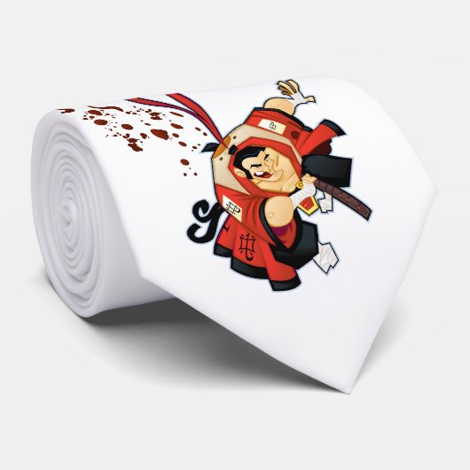 Cravate sanglante de samouraïs (Roulé)