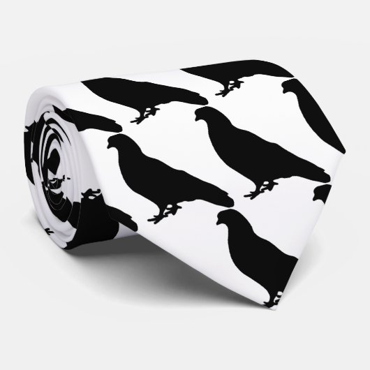 Cravate sans visage de pigeon (Roulé)