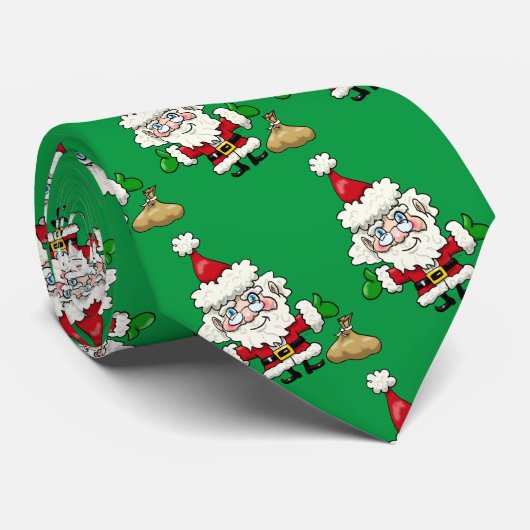 Cravate Santa Claus (Roulé)
