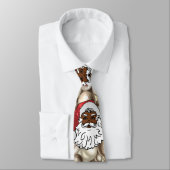 Cravate santa claus (Attaché)
