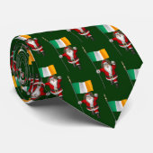 Cravate Santa Claus Avec L'Ensigne D'Irlande (Roulé)