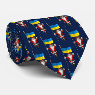 Cravate Santa Claus Visiting Of Ukraine