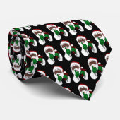 Cravate Santa Clause d'Afrique Noël Père Noël Neck (Roulé)