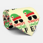 Cravate Santa's coolé onze (Roulé)