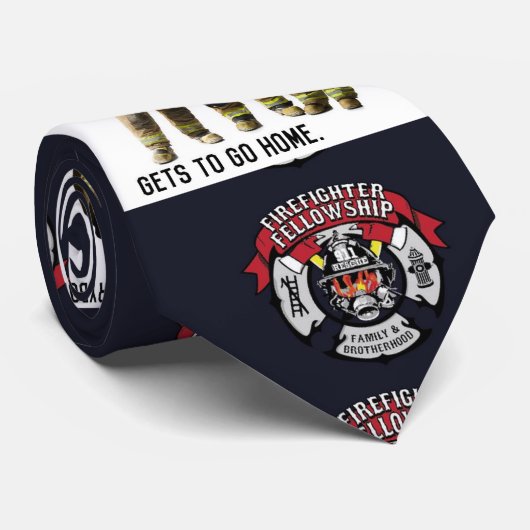 Cravate Sapeurs-pompiers (Roulé)