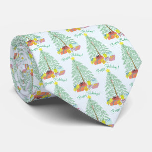 Cravate Sapin de Noël