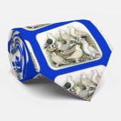 Cravate Satinettes de pigeons de frill classique (Roulé)