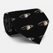 Cravate Saturn Planet beaux anneaux NASA photo spatiale (Roulé)