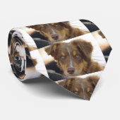 Cravate saucisse rouge (Roulé)