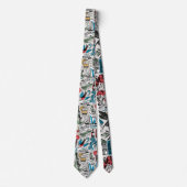 Cravate Saudade // motifs populaires du Portugal (Devant)