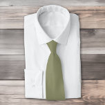 Cravate Sauge pastel minimaliste simple<br><div class="desc">Design simple et minimaliste de sauge pastel.</div>