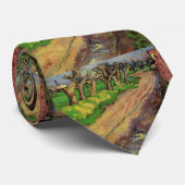 Cravate Saules Pollard par Vincent van Gogh (Roulé)