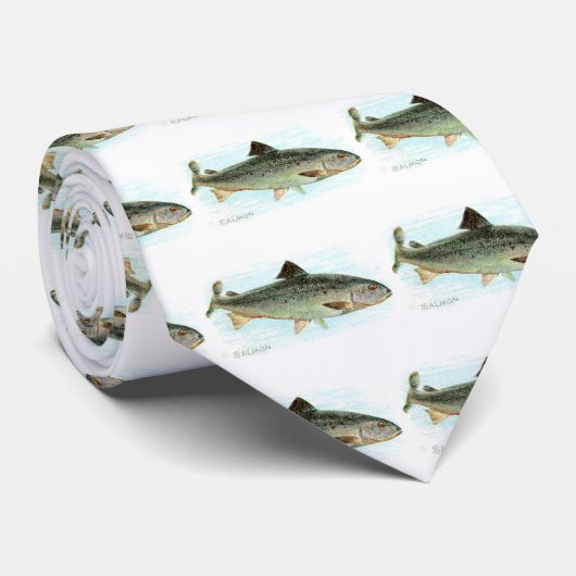 Cravate Saumon (Roulé)